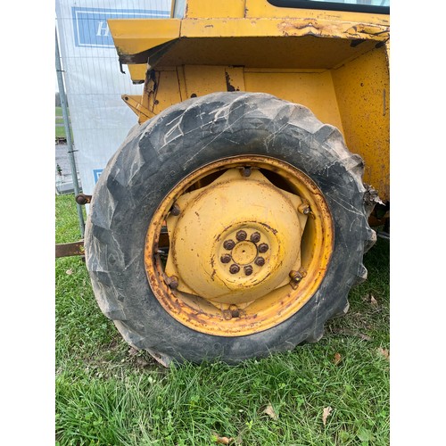 547 - Massey Ferguson 20D tractor. Runs and drives. C/w front end loader, power steering and pick up hitch... 