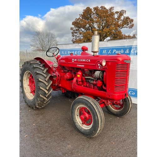 530 - International WD6 tractor. As new tyres. Good runner. Electric start. V5C available