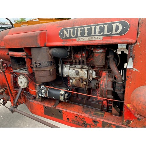 550 - Nuffield Universal tractor. Original condition with good tinwork