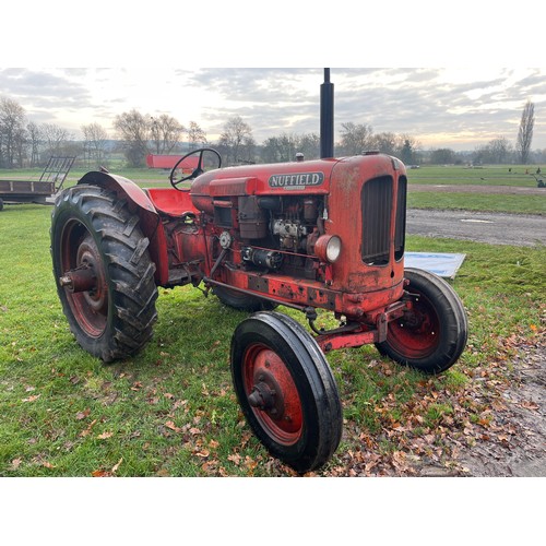550 - Nuffield Universal tractor. Original condition with good tinwork