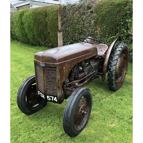 **Ring 2 10am- Lots 501-1100 (outside lots)**
Ferguson T20 Reekie vineyard conversion tractor. 1949. Runner. Recently new front tyres. Formerly owned by renowned Reekie historian John French. V5 and key in office
