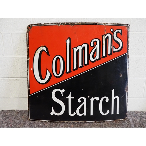 524 - Enamel sign - Colman's Starch 36