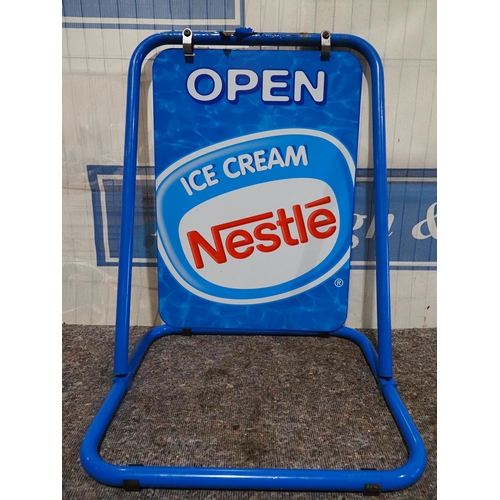 531 - Shop sign - Open Nestle Ice Cream 27½