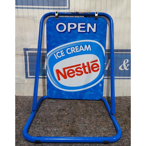 531 - Shop sign - Open Nestle Ice Cream 27½