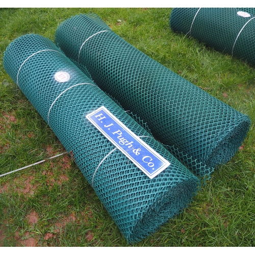 171 - Rolls of plastic mesh fencing - 2