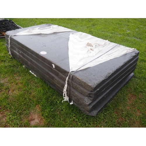 332 - Polystyrene boards 8 x 4 - 6