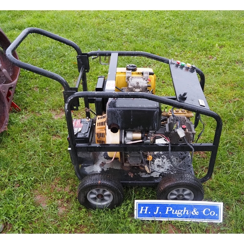 69 - Pressure washer with diesel engine