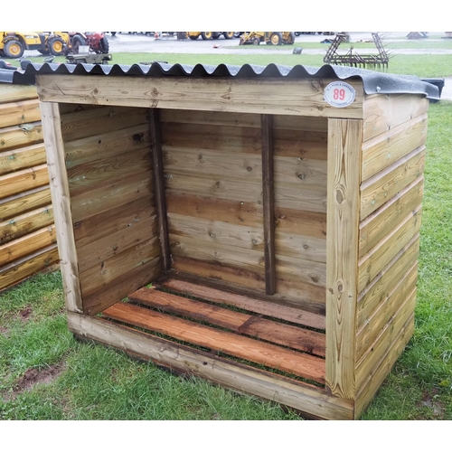 89 - Log store 5ft