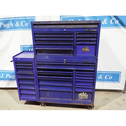 471 - Large MAC Tools tool cabinet with keys 63