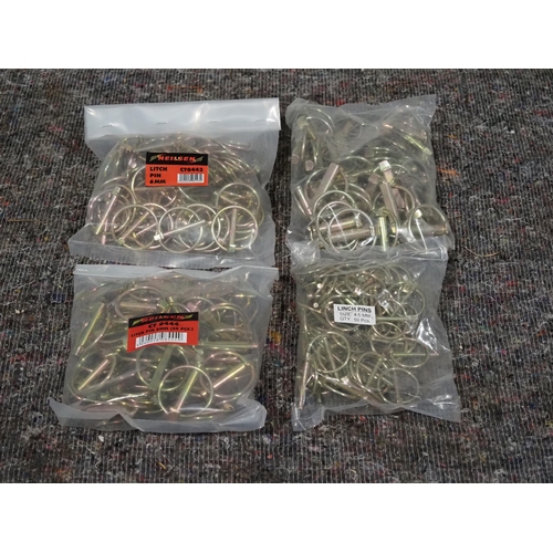 579 - Linch pins, 4 sizes - 200