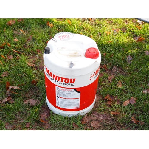 1283 - Manitou engine oil 10w-40 20l