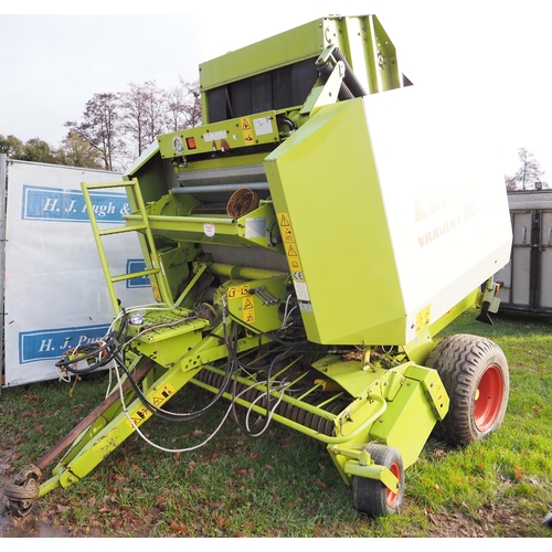 1287 - Claas Variant 180 roto cut baler