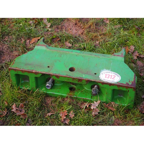 1312 - John Deere weight carrier