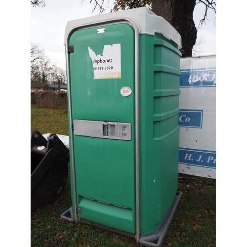 1425 - Portable toilet, mains connection