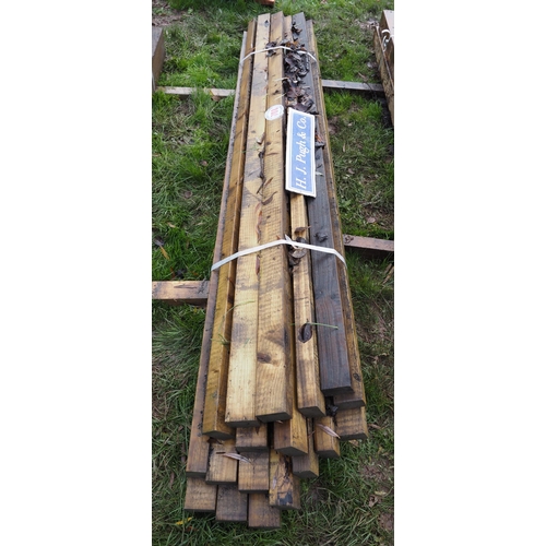 708 - Softwood timbers 2.4m x 70x50 - 18