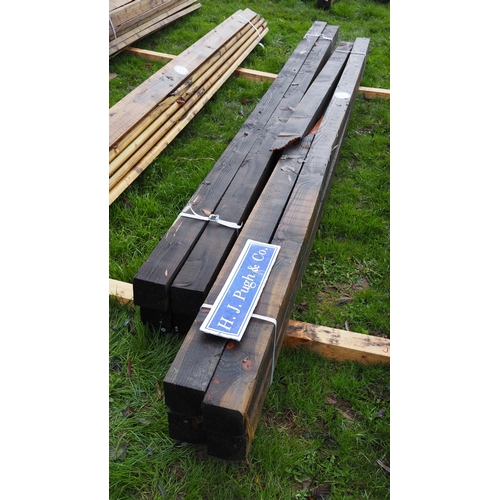 731 - Softwood posts 3.6m x100x100 - 8