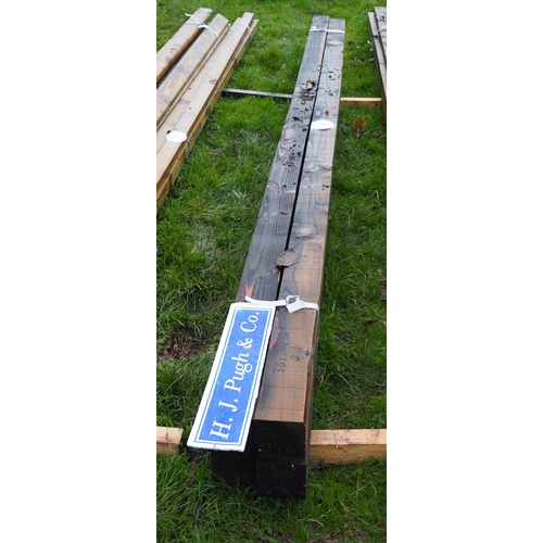 736 - Softwood posts 3.6m x100x100 - 4