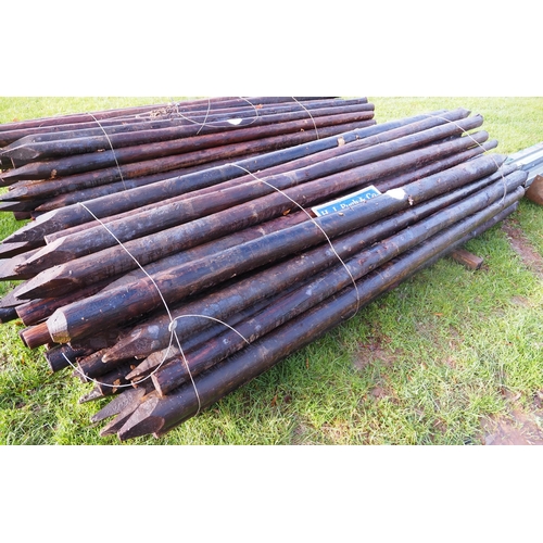 808 - Hop poles 10ft - approx. 50