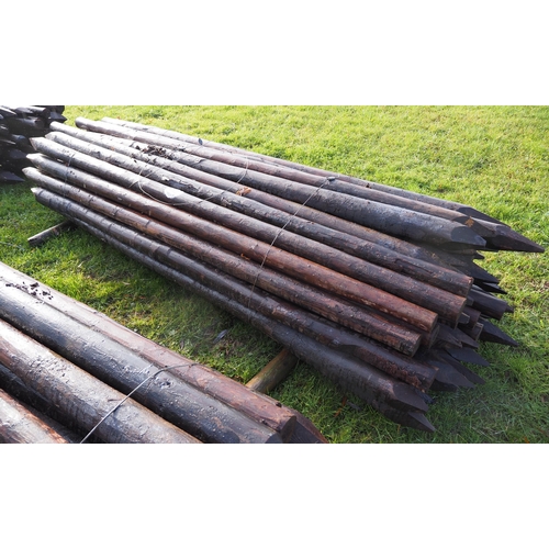 809 - Hop poles 10ft - approx. 50