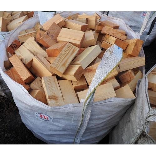 831 - Softwood offcuts