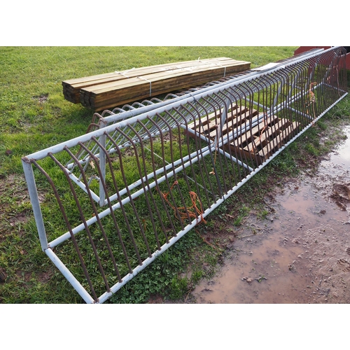 975 - Hay racks 16ft and 12ft - 2