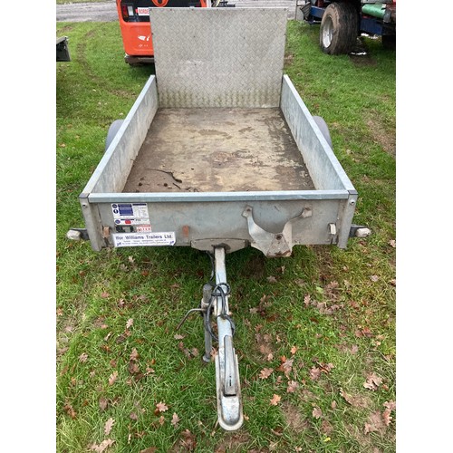 1274 - Ifor Williams P75 trailer with ramp