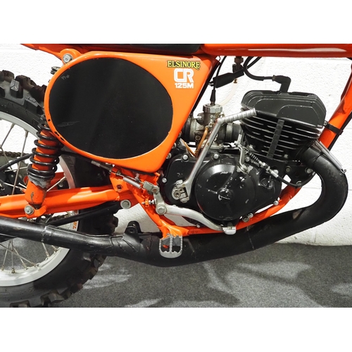 907 - Honda CR125 Twinshock Enduro motorcycle. 1978.
Frame No. CR125N/3201701
Engine No. Unknown
Last ridd... 