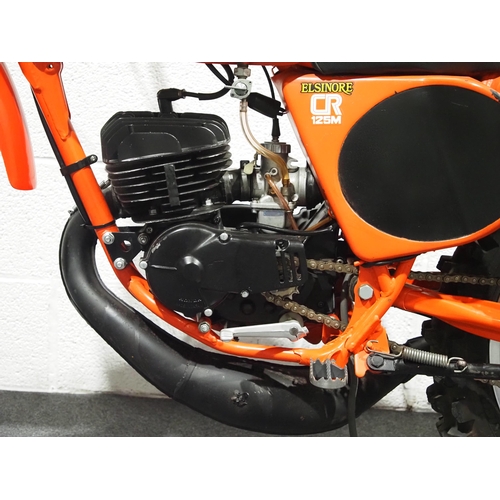 907 - Honda CR125 Twinshock Enduro motorcycle. 1978.
Frame No. CR125N/3201701
Engine No. Unknown
Last ridd... 