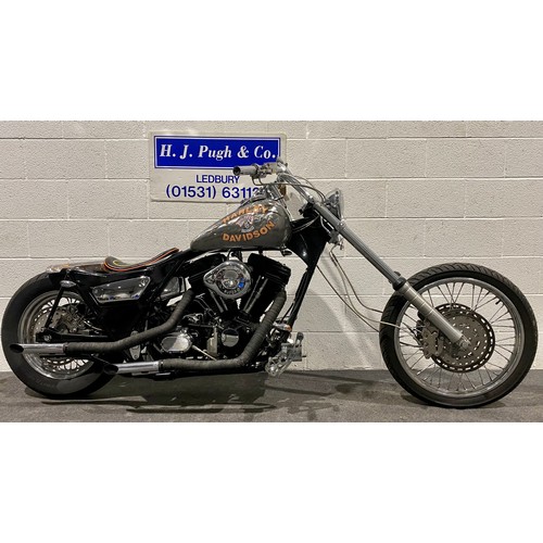 900 - Harley Davidson FXR motorcycle. 1970. 1340cc.
Frame No. 4A19248H0
Engine No. GGLT313329
Harley David... 