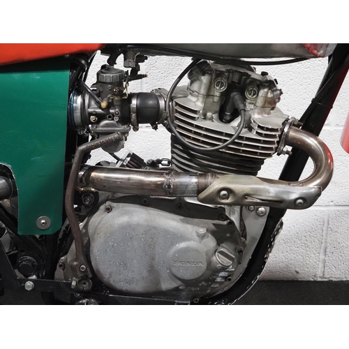 911 - BSA/Honda trials motorcycle. 250cc
Engine no. SL250SE-2000944
Runs and rides. Comes with Electrexwor... 