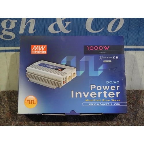 539 - Power inverter 1000W with modified sine wave. NOS