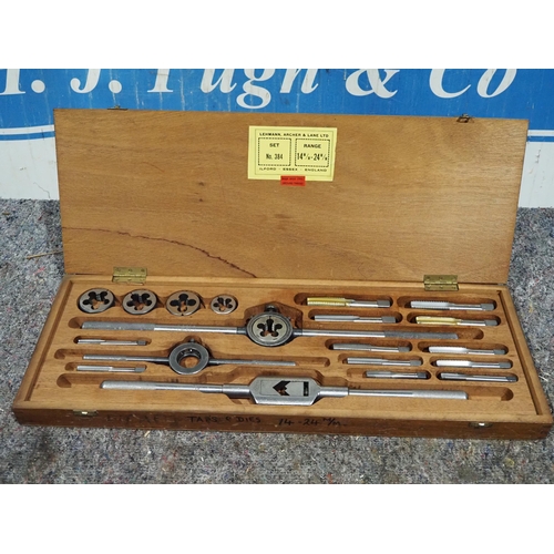 672 - Metric Tap and Die set M14-M24