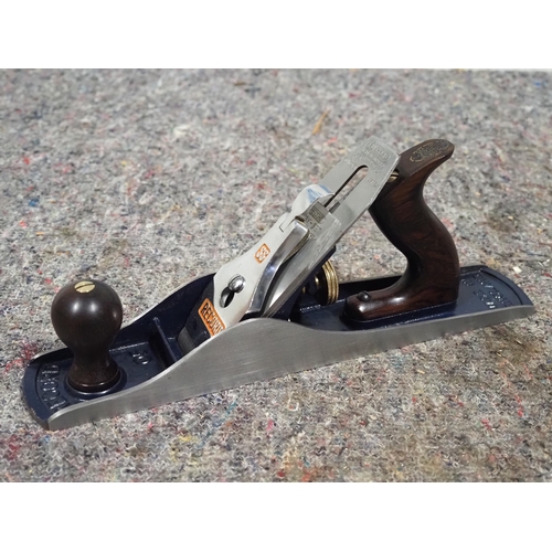 681 - Record No. 5 SS jack plane with rosewood handle