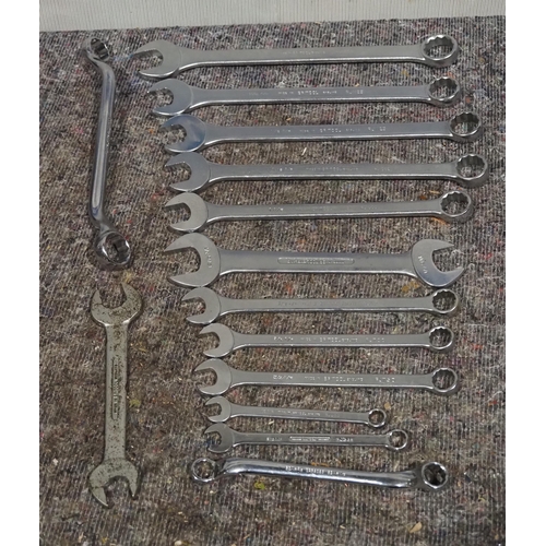 854 - Britool imperial spanners - 14