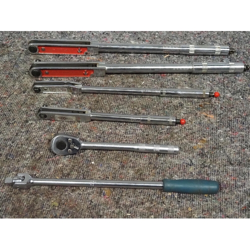 856 - Britool torque wrenches and socket ratchets - 6