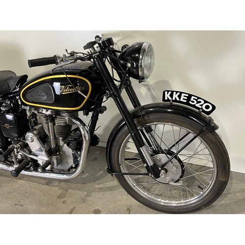 924 - Velocette KSS motorcycle. 1947. 350cc
Frame No- 9523
Engine No- KSS 10843
From the Rob Turner collec... 