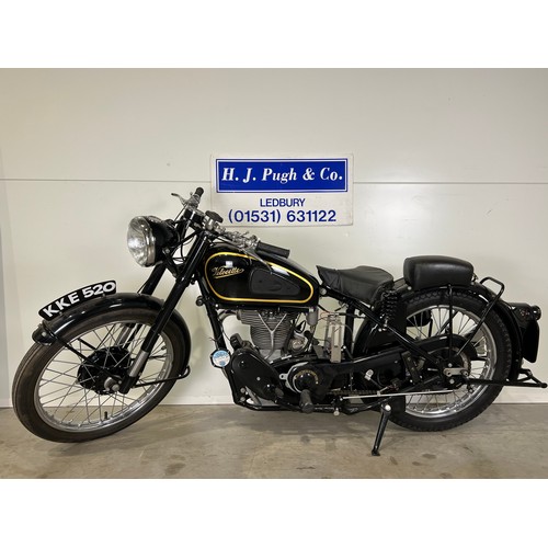 924 - Velocette KSS motorcycle. 1947. 350cc
Frame No- 9523
Engine No- KSS 10843
From the Rob Turner collec... 