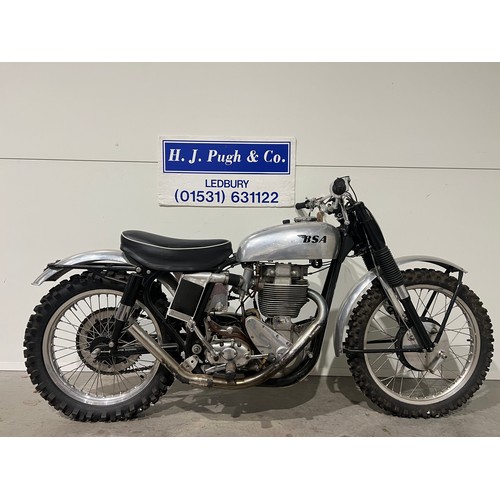 872 - BSA Goldstar replica trials motorcycle. 
Frame No- CB31 264
Engine No- BB33 2500
Good compression. N... 