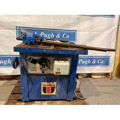 886 - Wadkin AGS table saw. 3 Phase