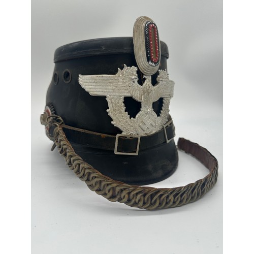 198 - WWII German Auxiliaries Shako