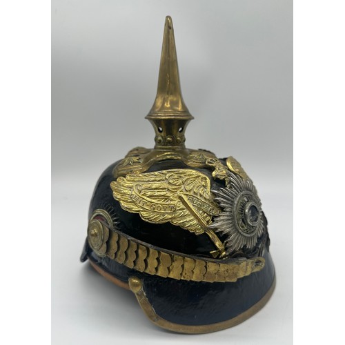 202 - Prussian Garde Officers Pickelhaube