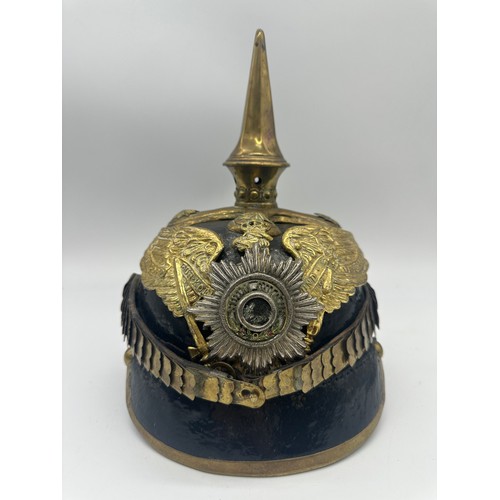 202 - Prussian Garde Officers Pickelhaube