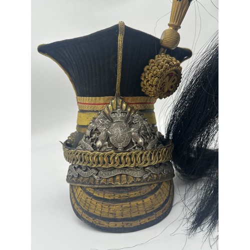 210 - British officers Lancers cap 16th hussars