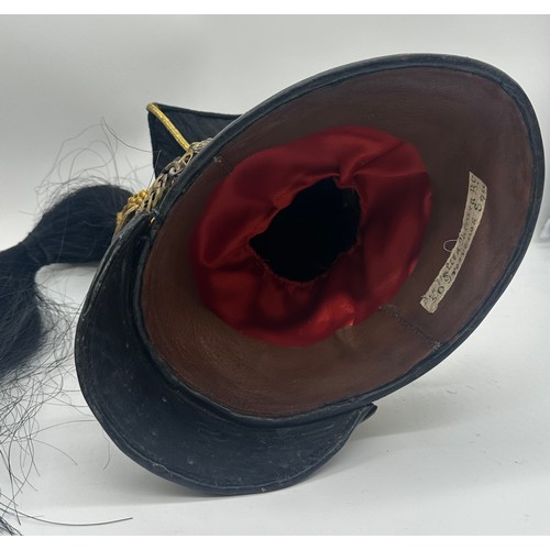 210 - British officers Lancers cap 16th hussars