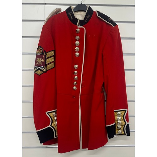 251 - EIIR Welsh guards colour sergeants full dress tunic