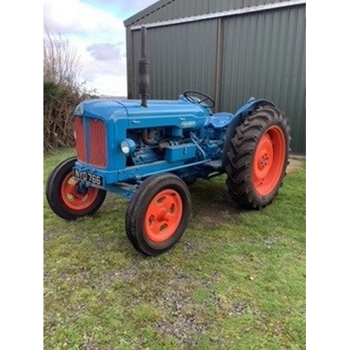 Fordson Major E1a Tvo Tractor Made In March 1952 3 Months After The