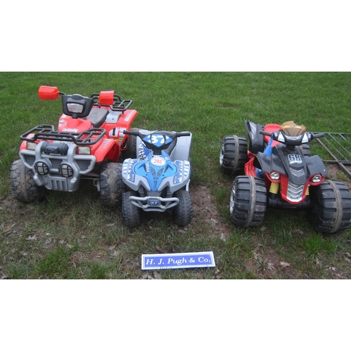 282 - Electric children's quads - 3