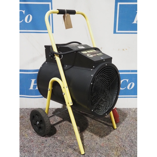 410 - Electric fan heater, 3 phase