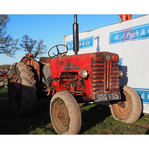 1325 - McCormick International B250 tractor. Starts, runs and drives. Reg. SDG 695. V5 and lots of other pa... 