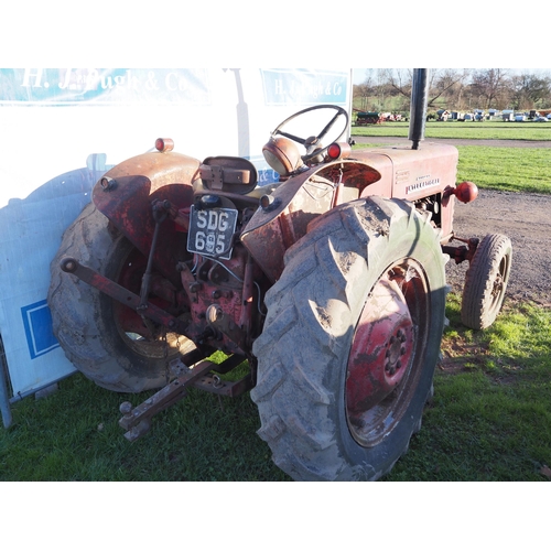 1325 - McCormick International B250 tractor. Starts, runs and drives. Reg. SDG 695. V5 and lots of other pa... 